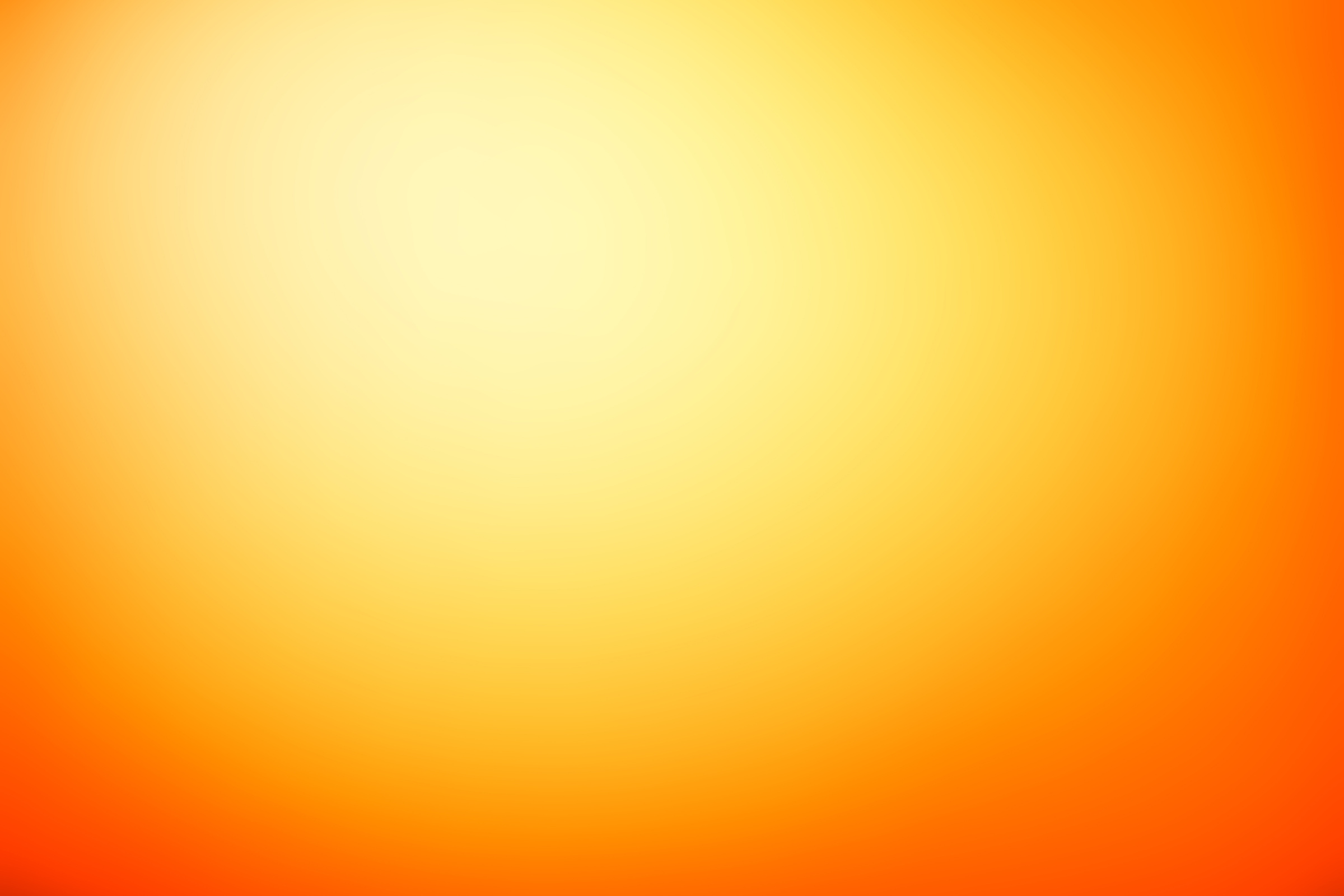 Orange sun gradient background